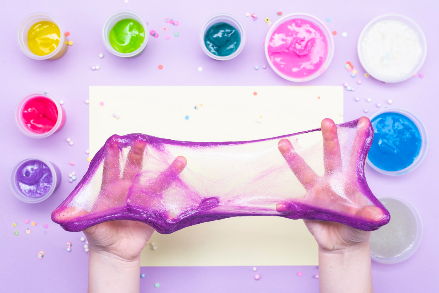 How to Make Slime at Home: Slime Recipe With & Without Borax