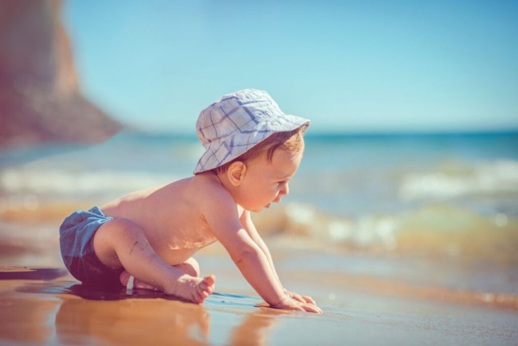 Duration of Beach Visits for Babies