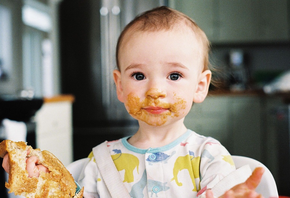 Caution! Introducing Peanut Butter to Baby