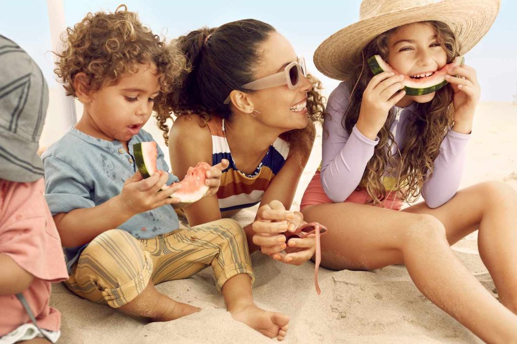 Feeding and Napping at the Beach